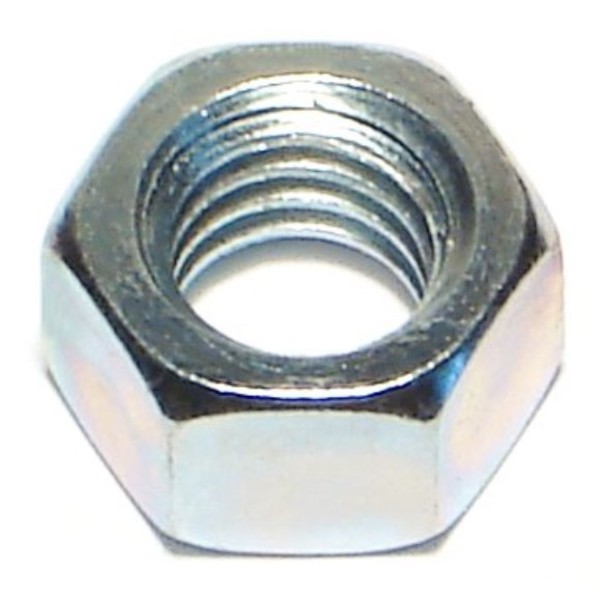 Midwest Fastener Hex Nut, 3/8"-16, Steel, Grade 5, Zinc Plated, 100 PK 06817